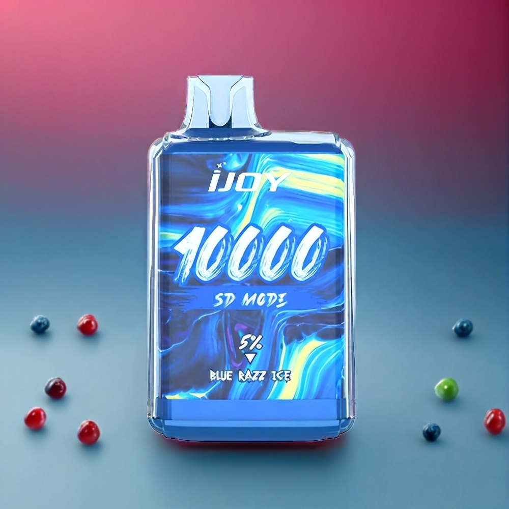 IJOY SD10000 vape monouso Mirtillo Ghiaccio Italia Ingrosso 10000 Puff 20ml 5% Nicotina