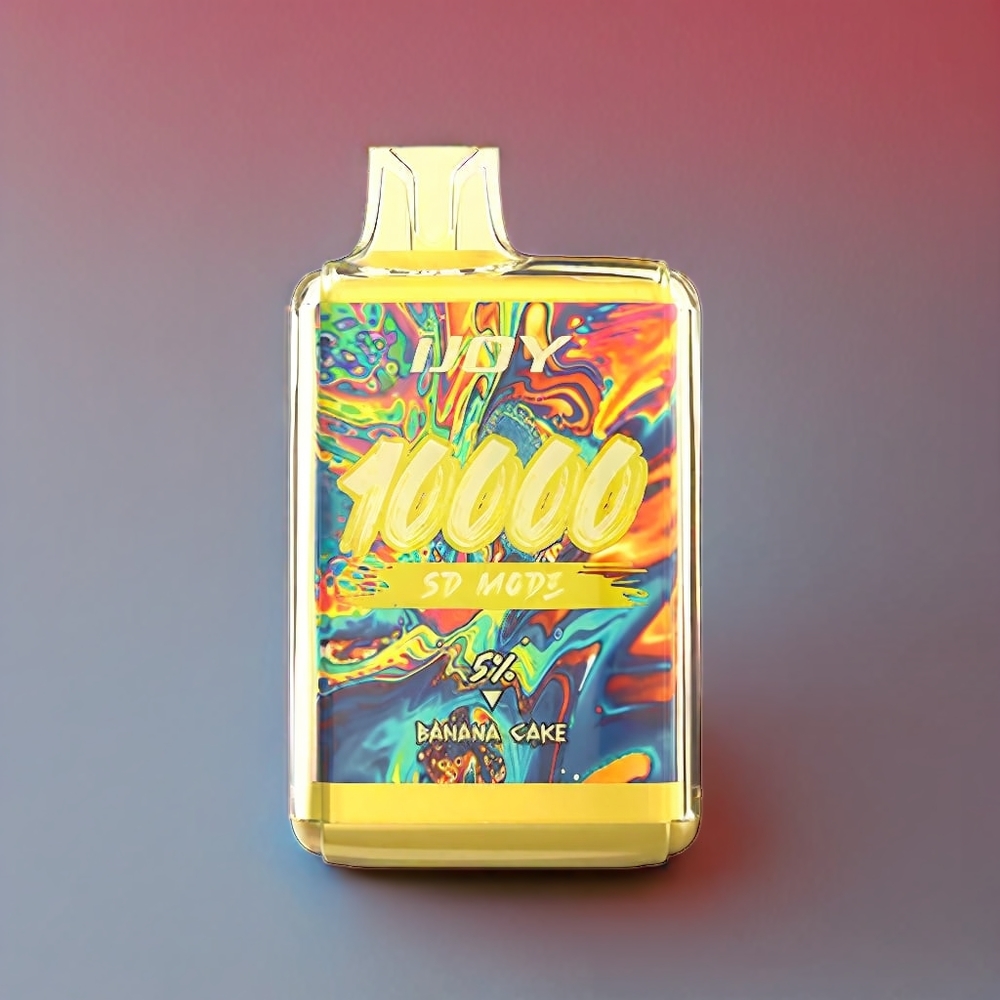 IJOY SD10000 vape monouso Torta alla Banana Italia ingrosso con 10000 Tiri, 20ml E-liquid, 5% Nicotina, Ricarica Type-C