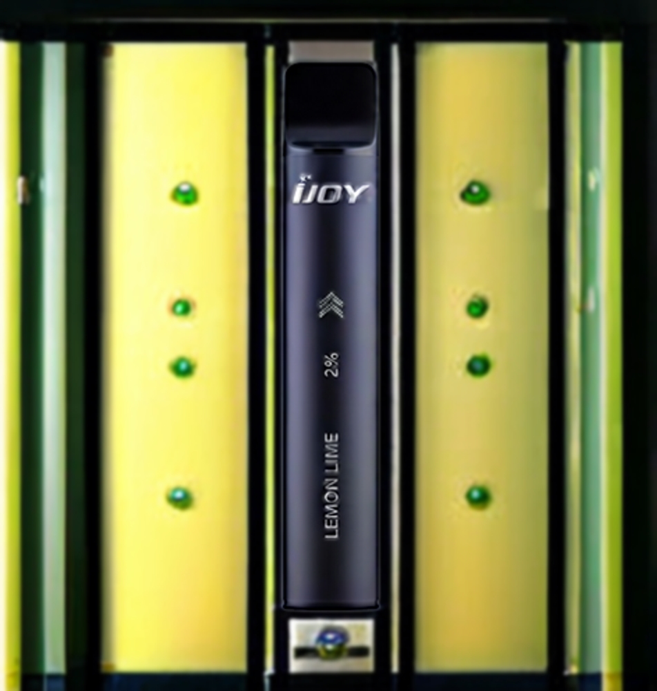 IJOY Mars Cabin 600 Puff vape monouso Nero - Pod Kit 2ml, 1.0 Ohm Bobina a maglie, 100mAh - Italia Ingrosso
