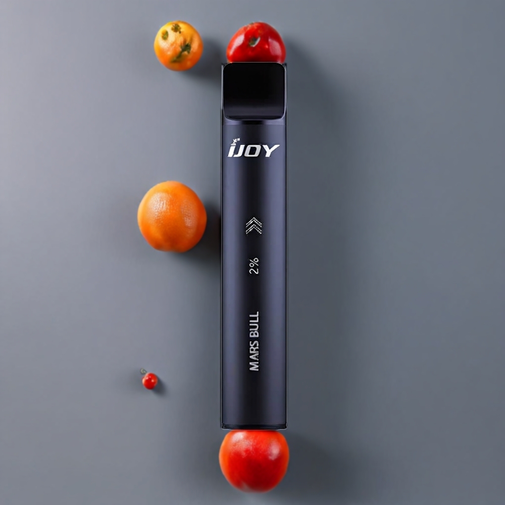 IJOY Mars Cabin 600 Puff vape monouso Nero - Pod Kit 2ml, 1.0 Ohm Bobina a maglie, 100mAh - Italia Ingrosso