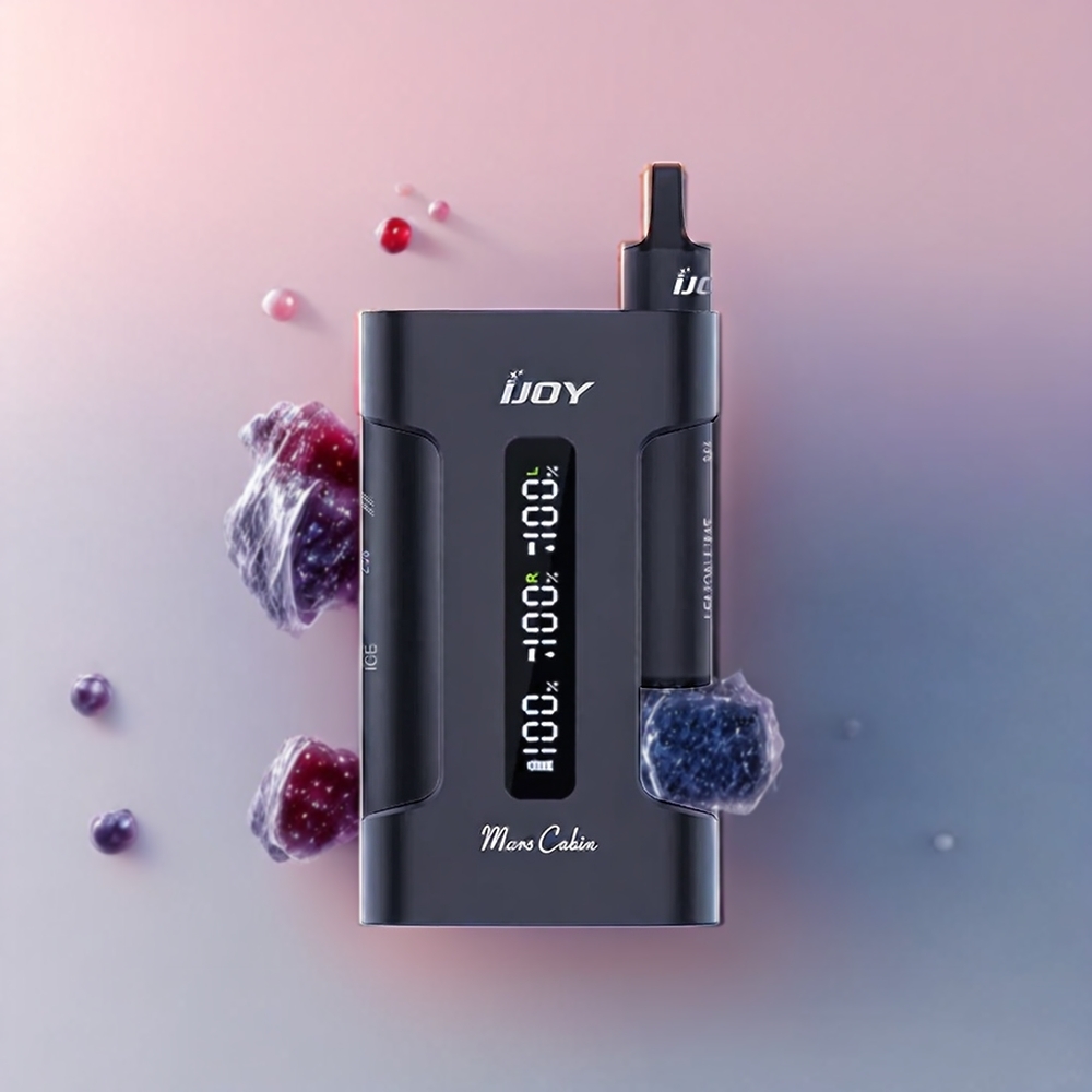 IJOY Mars Cabin 6000 Puff Italia Ingrosso vape monouso Nero - 10.2W, 100mAh, 2x5ML