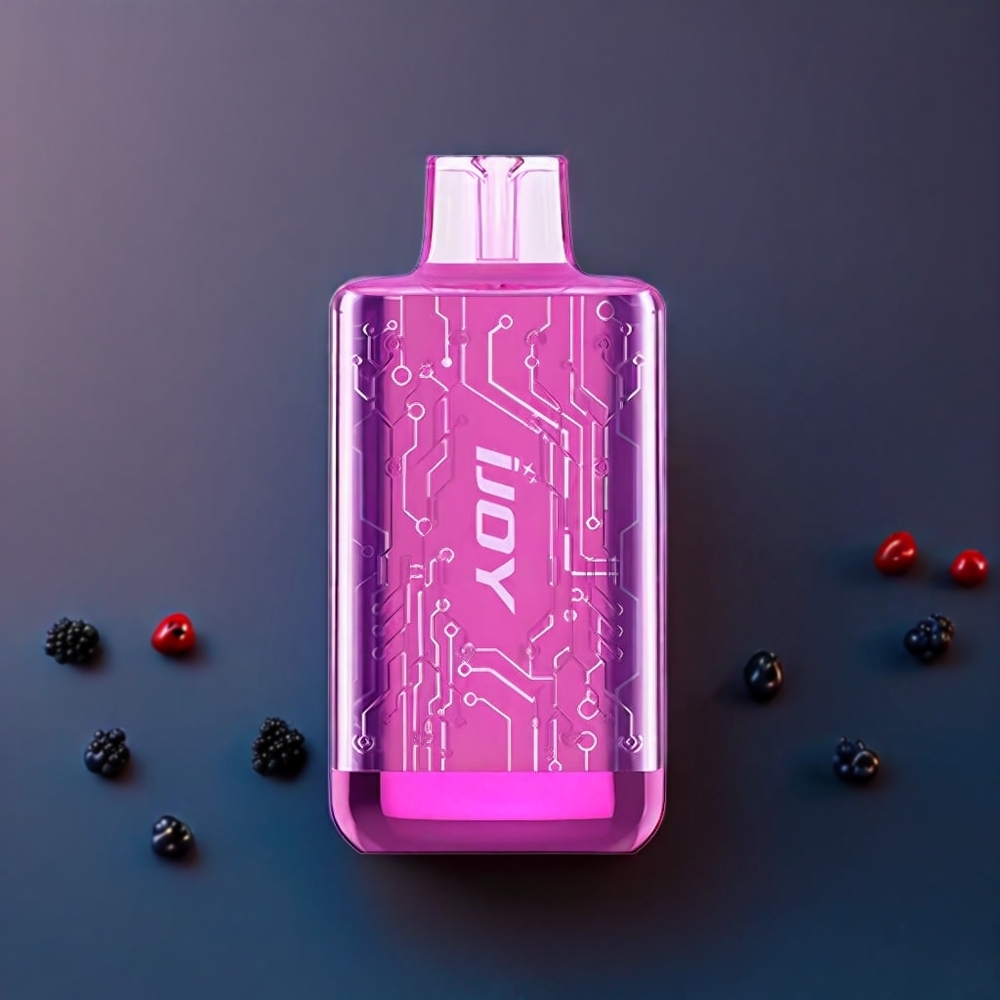 IJOY CYBER 5000 Puff vape monouso Italia Ingrosso - Mora Nera (Black Berry), 13ml, 550mAh, Tipo-C IJOY CYBER 5000 Puff vape monouso Italia Ingrosso - 13ml, 1.0 Ohm, 550mAh