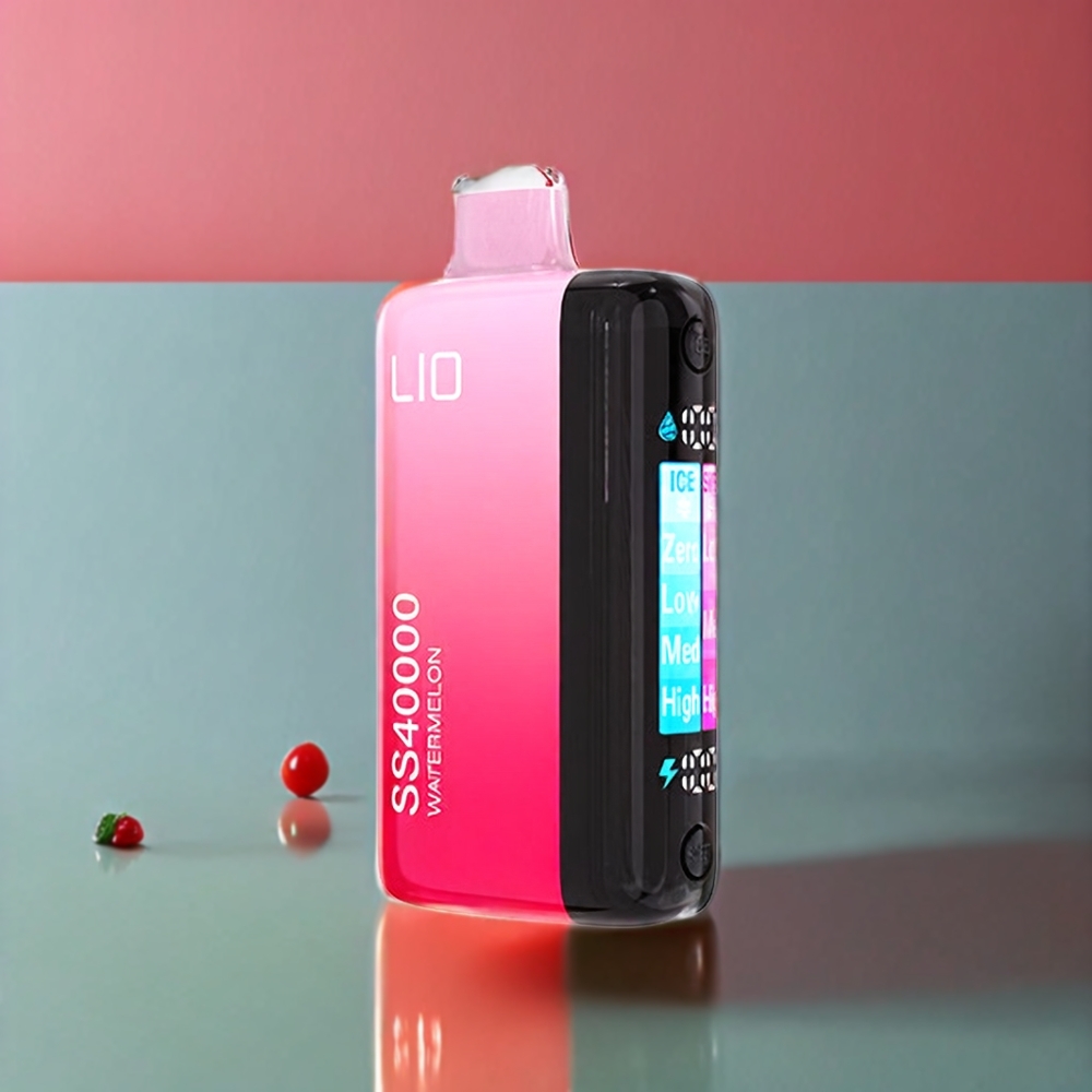 IJOY LIO SS40000 vape monouso Anguria con 40000 Tiri, 22ML E-Liquid, 1100 mAh Batteria - Italia Ingrosso