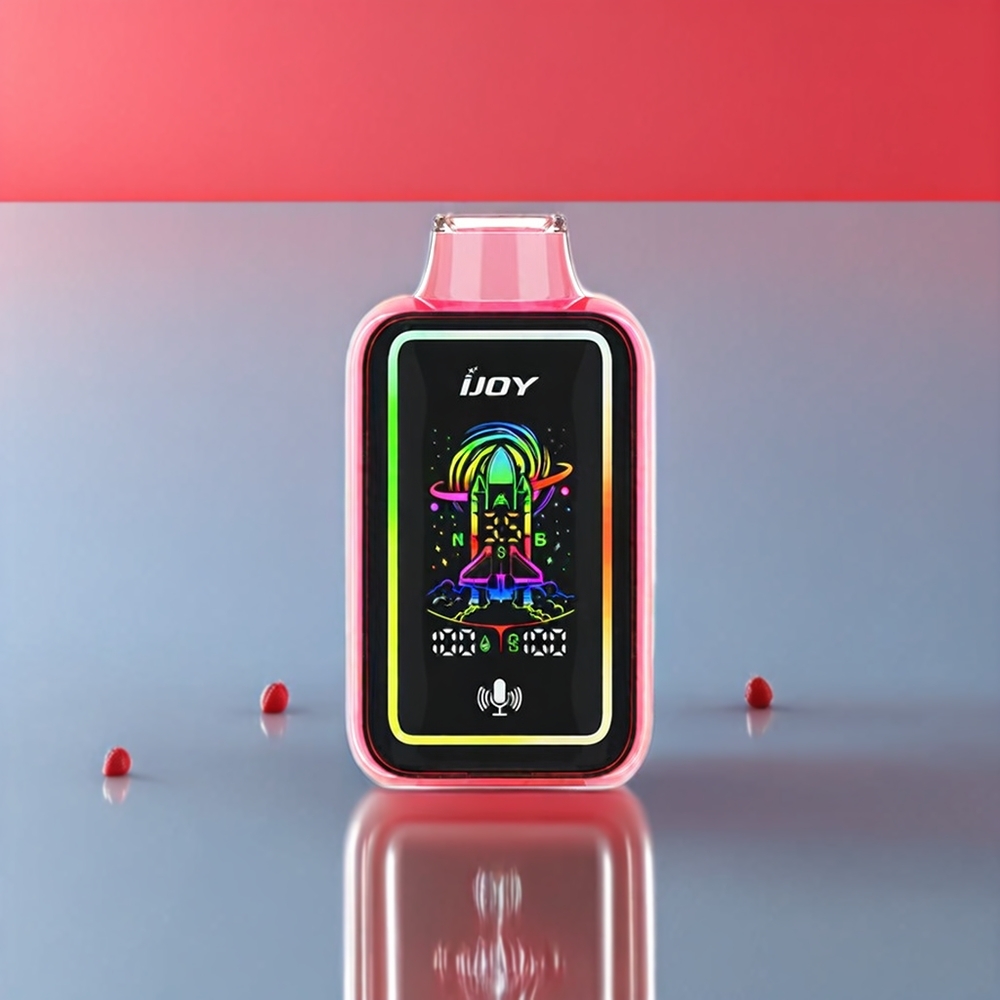 IJOY URANUS 25000 Puff Italia Ingrosso vape monouso Fragola Ghiaccio – 850mAh, 20ML, Tipo-C, Flusso d'Aria Regolabile