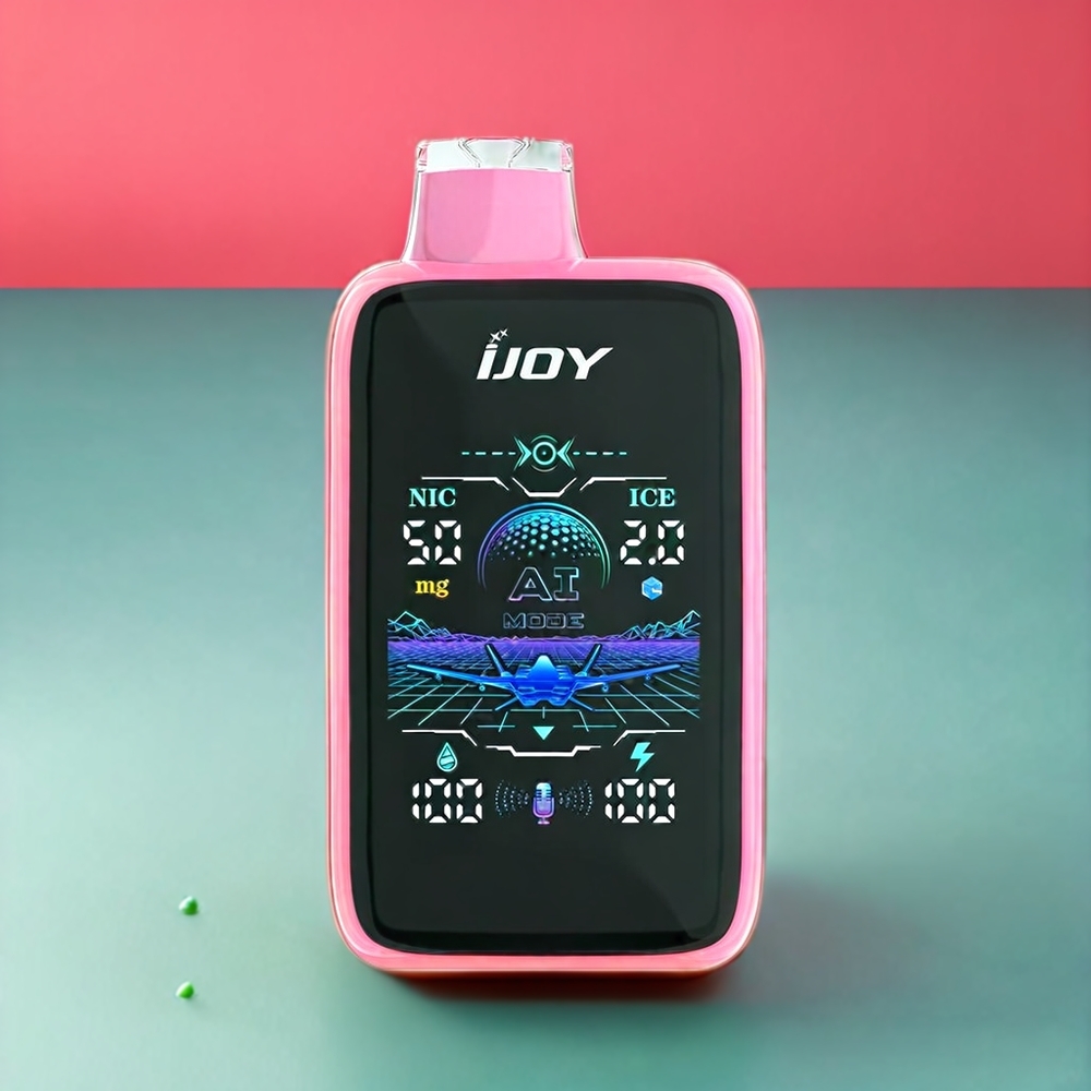 IJOY Uranus Mate 40000 Puff vape monouso Anguria Ghiacciata Italia Ingrosso con 20ML e-Liquid, 1100mAh Batteria, Tipo-C Ricarica, Doppia Bobina 0.4 Ohm + 1.4 Ohm, Flusso d'Aria Regolabile