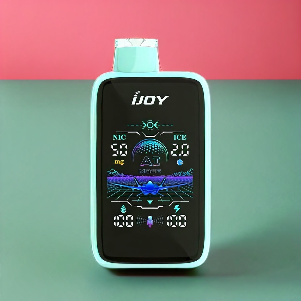 IJOY Uranus Mate 40000 Puff vape monouso Menta Verde Italia Ingrosso con ICE Control, 1100mAh, Tipo-C