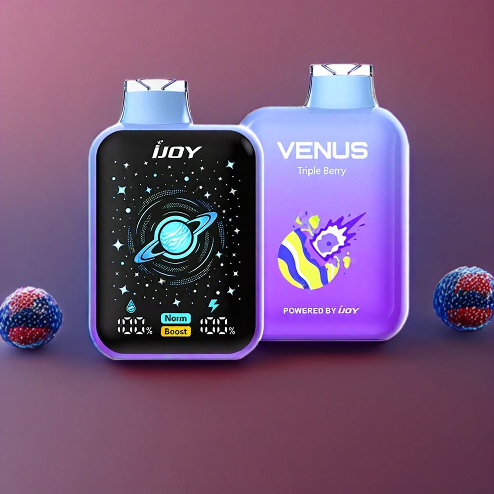 IJOY VENUS 25000 Puff Italia Ingrosso vape monouso Triple Berry (Triple Frutti di Bosco) - 20ML, 900mAh, Tipo-C, Flusso d'Aria Regolabile
