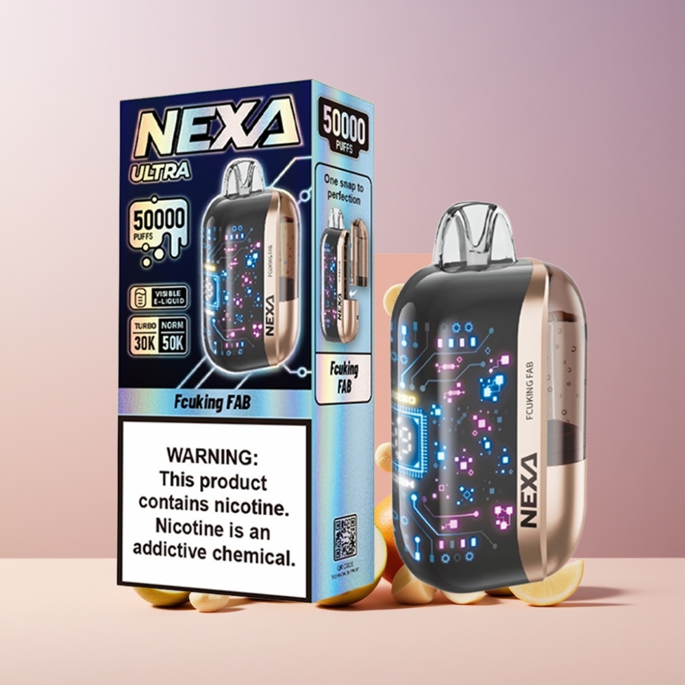 NEXA Ultra 50K Disposable Vape Italia Ingrosso 20ml 5% Nicotina 800mAh Tipo-C