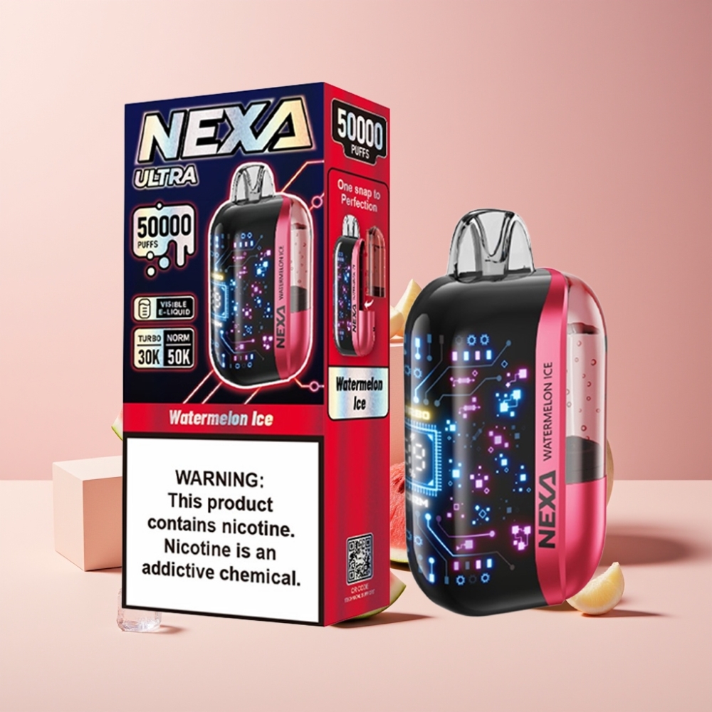 NEXA Ultra 50K Italia Ingrosso Disposable Vape Anguria Ghiaccio 20ml 5% 800mAh