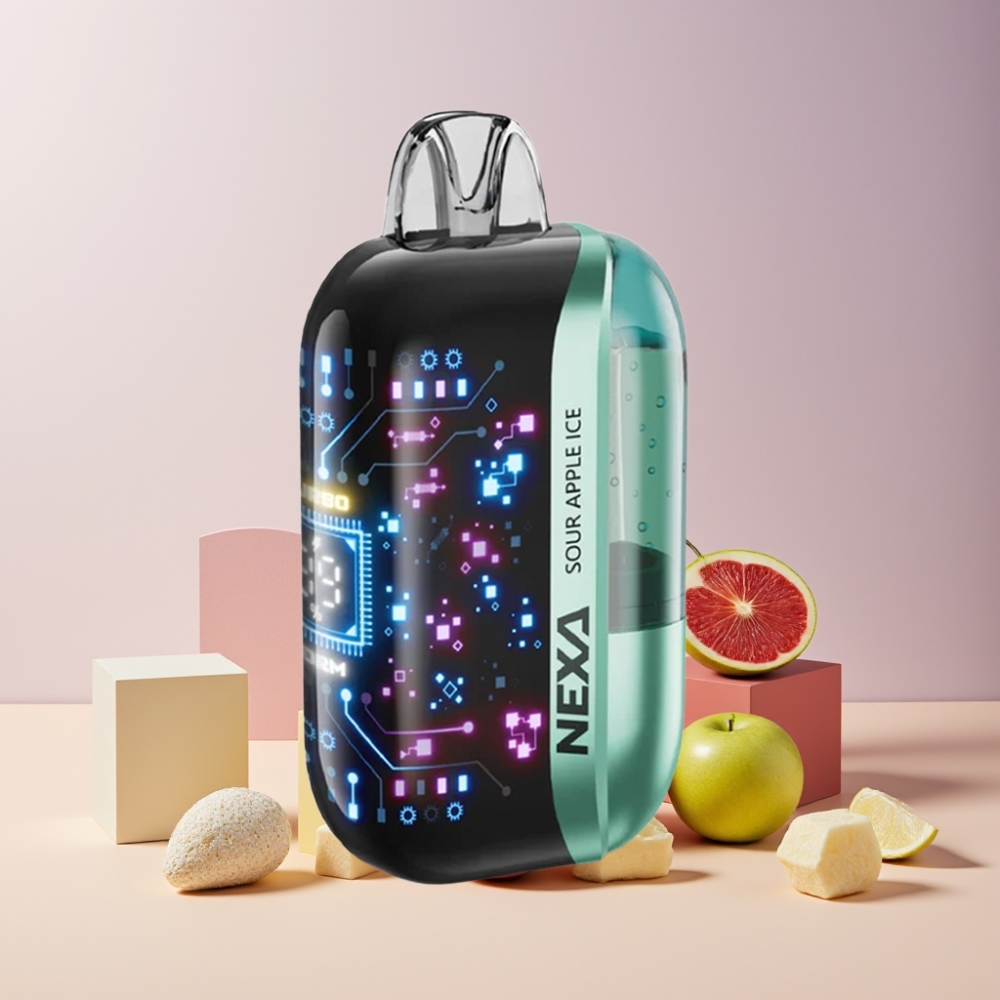 NEXA Ultra 50K Italia Ingrosso Disposable Vape Mela Acida Ghiaccio 20ml 5%