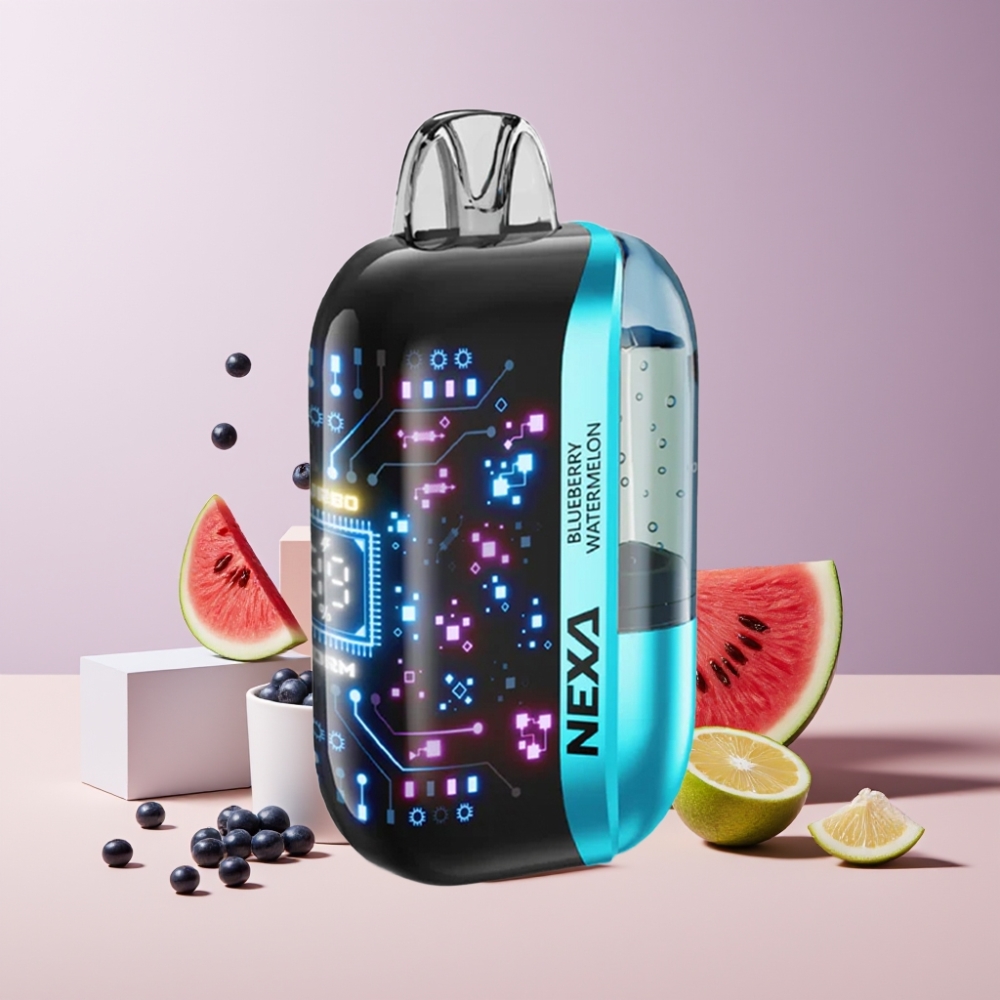 NEXA Ultra 50K Italia Ingrosso Disposable Vape Mirtillo Anguria 20ml 5% 800mAh