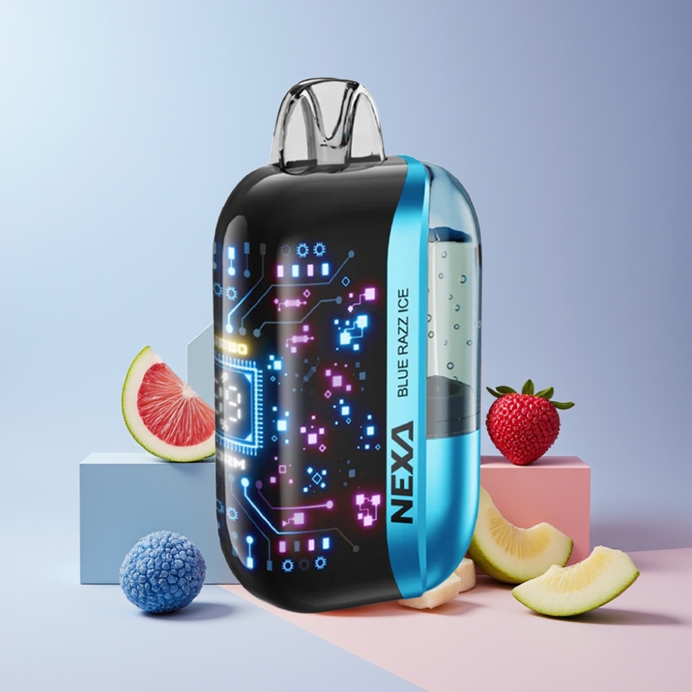 NEXA Ultra 50K Italia Ingrosso Disposable Vape Mirtillo Ghiaccio 20ml 5% 800mAh