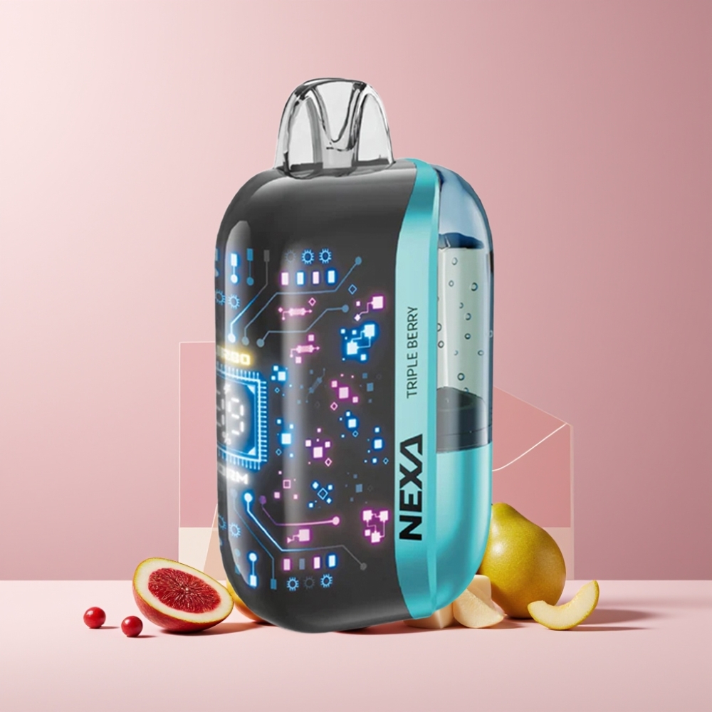 NEXA Ultra 50K Italia Ingrosso Disposable Vape Triple Berry (Misto di Bacche) 20ml 5% 50000 Puffs