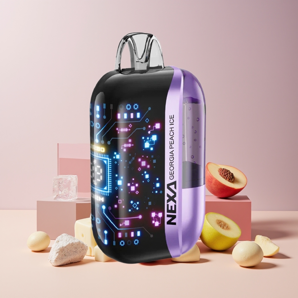 NEXA Ultra 50K Italia ingrosso Disposable Vape Pesca Georgia Ghiaccio 20ml 5% 800mAh