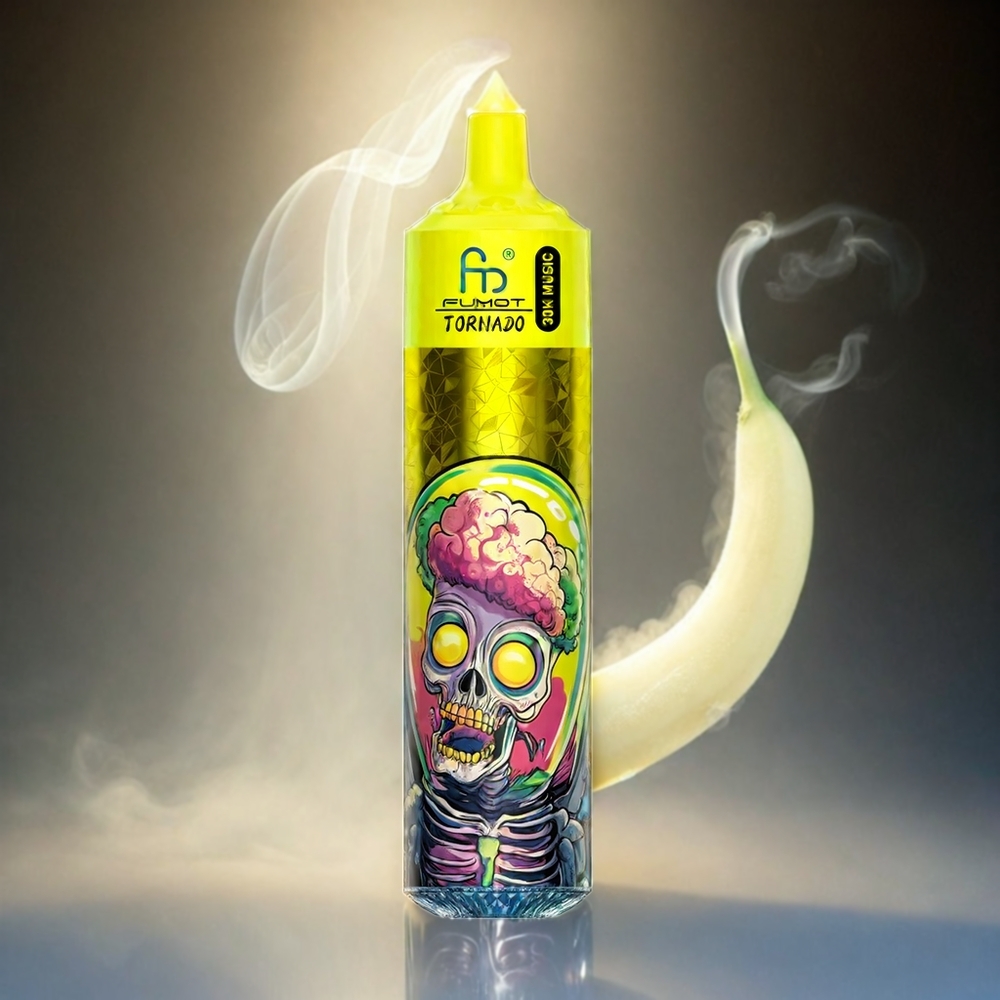 Fumot RandM Tornado 30000 Italia Ingrosso Vape Banana Fragola - 30.000 Tiri, 30mL Pre-Riempiuto, Batteria 600mAh Ricaricabile