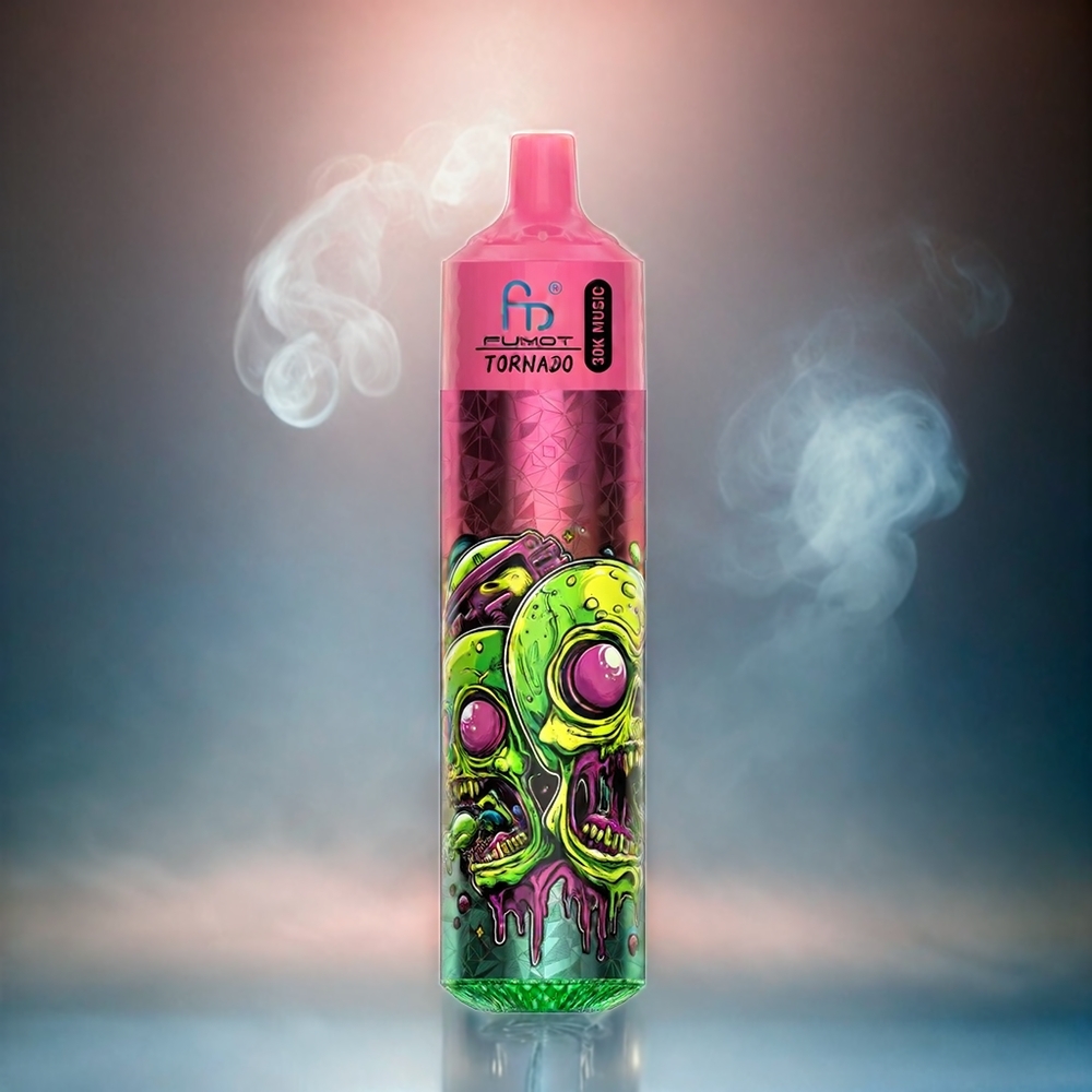 Fumot RandM Tornado 30000 Italia Ingrosso Vape Fragola Mirtillo con 30mL e-Liquido, 30.000 Puffs, Batteria 600mAh Ricaricabile, Display LED