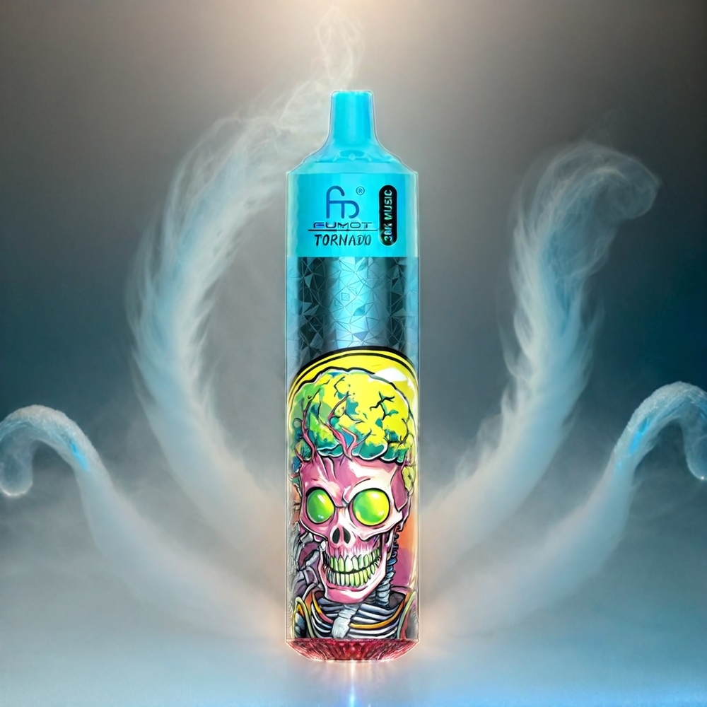 Fumot RandM Tornado 30000 Italia Ingrosso Vape Menta Ghiaccio - 30.000 Puffs, 30mL, 2%/5% Nicotina, Batteria 600mAh