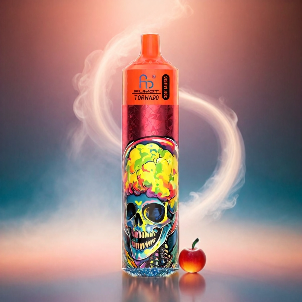 Fumot RandM Tornado 30000 Italia Ingrosso Vape Pesche e Bacche - 30.000 Puffs, 30mL, Display LED, Batteria Ricaricabile 600mAh