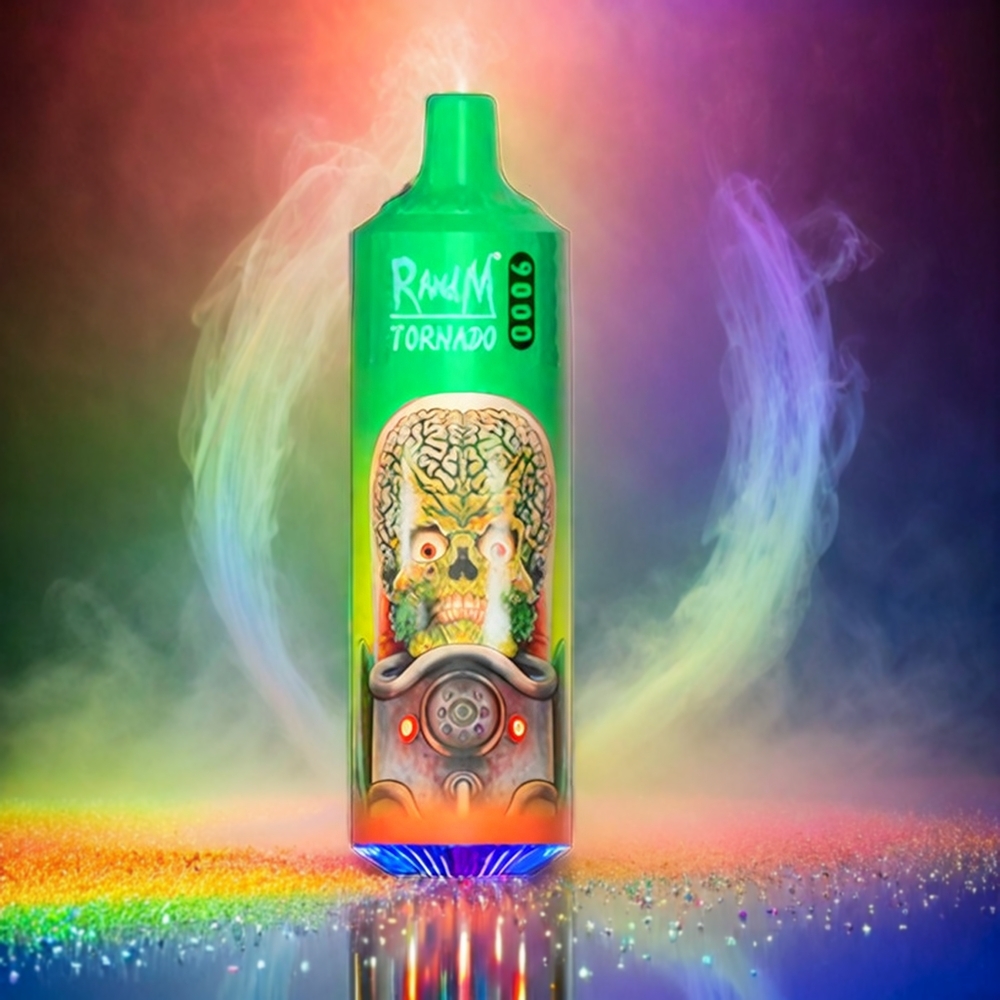 Italia Ingrosso RandM Tornado 9000 Puffs Rainbow Candy - 850mAh Ricaricabile, 18mL E-liquid, Mesh Coil, Display RGB, 54 Gusti