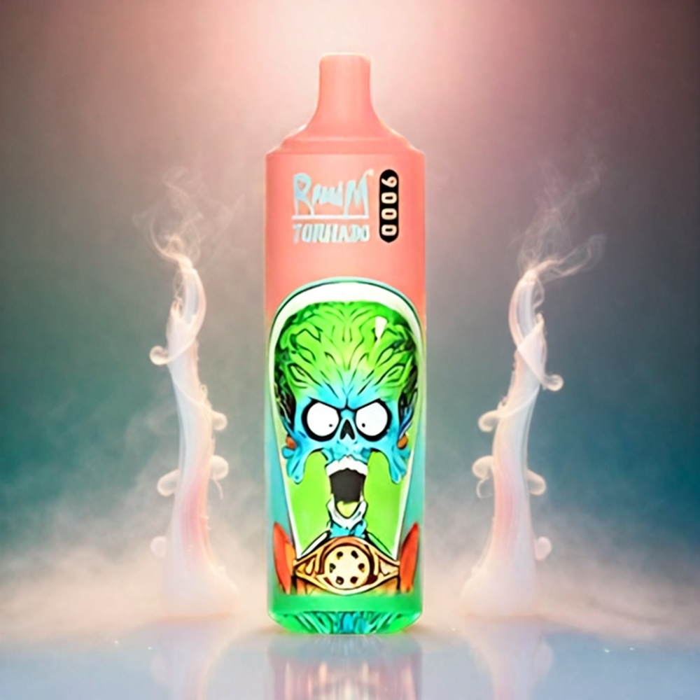 RandM Tornado 9000 Puffs Italia Ingrosso - Gummy Bear - 850 mAh Ricaricabile, 18 mL, Schermo RGB, 54 Gusti