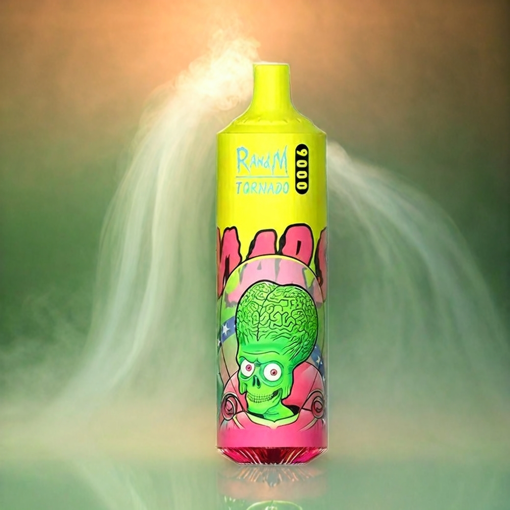 RandM Tornado 9000 Puffs Italia Ingrosso - Triple Mango, 18 mL E-liquid, 850 mAh Ricaricabile, Display RGB Sleek, 54 Varietà di Sapori