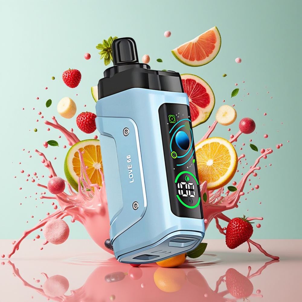 Razz Bar 45000 Puff Italia Ingrosso Sigaretta elettronica usa e getta Amore 66 con 20 mg/ml Nicotina, Batteria 650 mAh, Tipo-C Ricaricabile