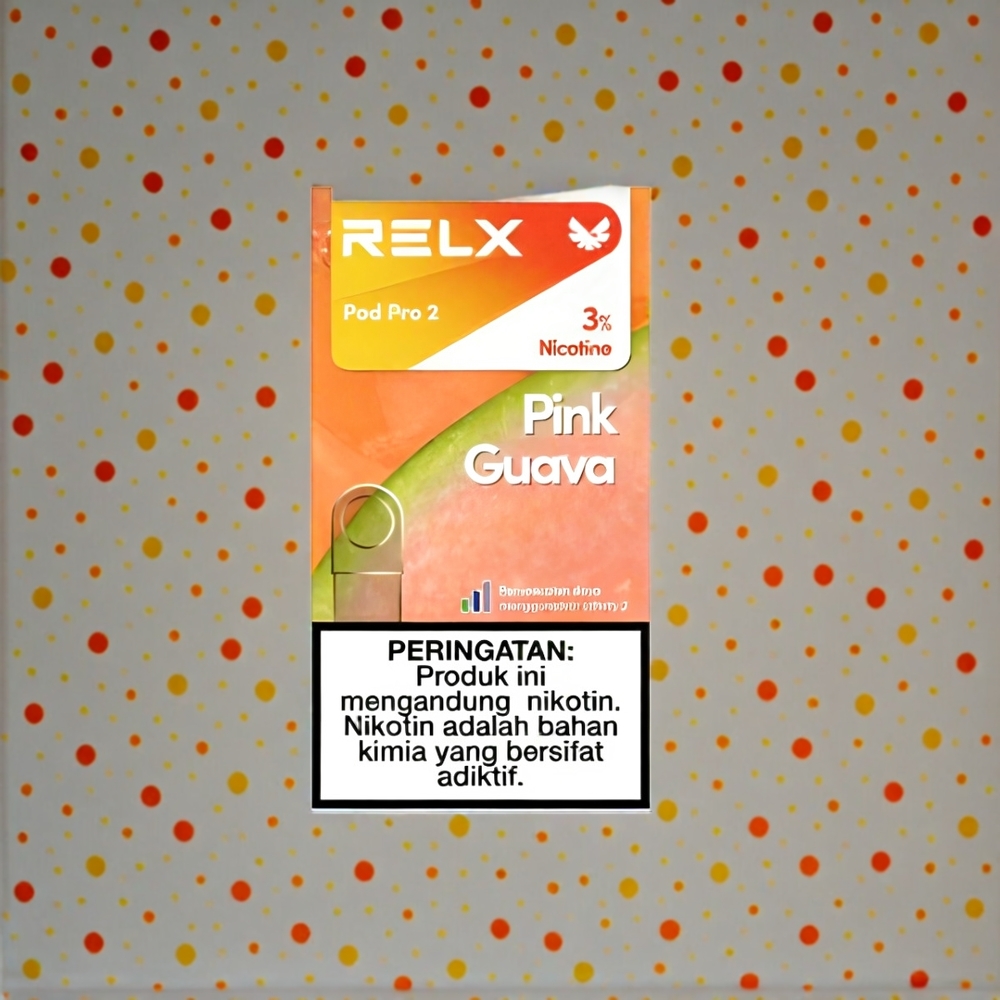 RELX Pod Pro 2 Italia Ingrosso Vape Guava Rosa con 600 Puffs, 1.9ml, 3% o 5% Nicotina
