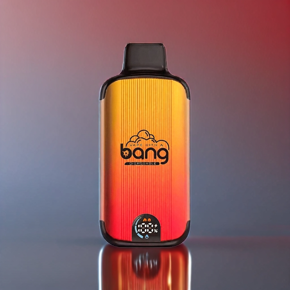 Bang 20000 Puffs vape monouso Toro Rosso Batteria 13400, Ricarica Type-C