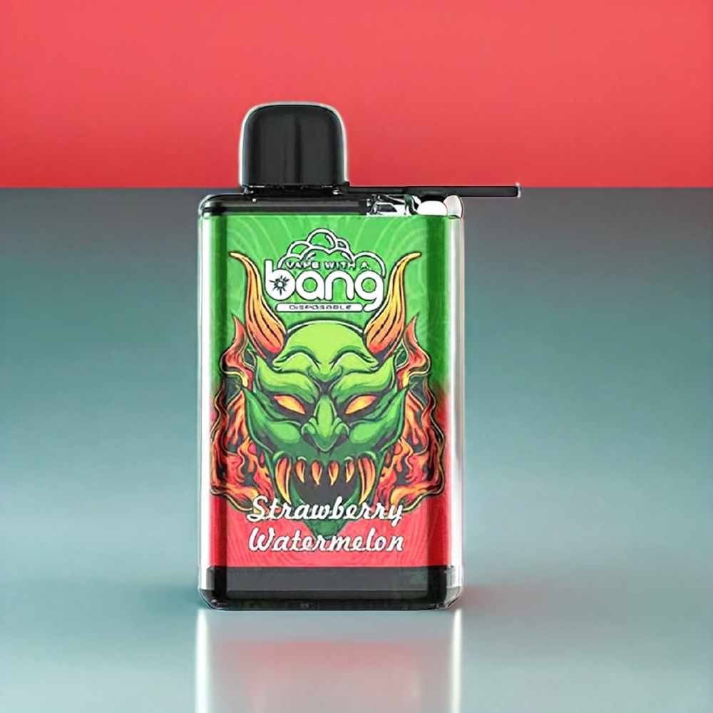 Bang 28000 Puffs vape monouso Fragola Anguria Ghiacciata - Italia Ingrosso - Nicotina 0%/2%/3%/5%, Batteria 650mAh