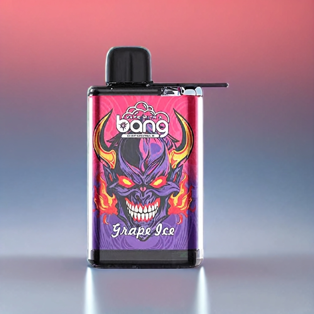 Bang 28000 Puffs vape monouso Ghiaccio d'Uva Italia Ingrosso - 0%/2%/3%/5% Nicotina, 650mAh, 30ml E-liquid