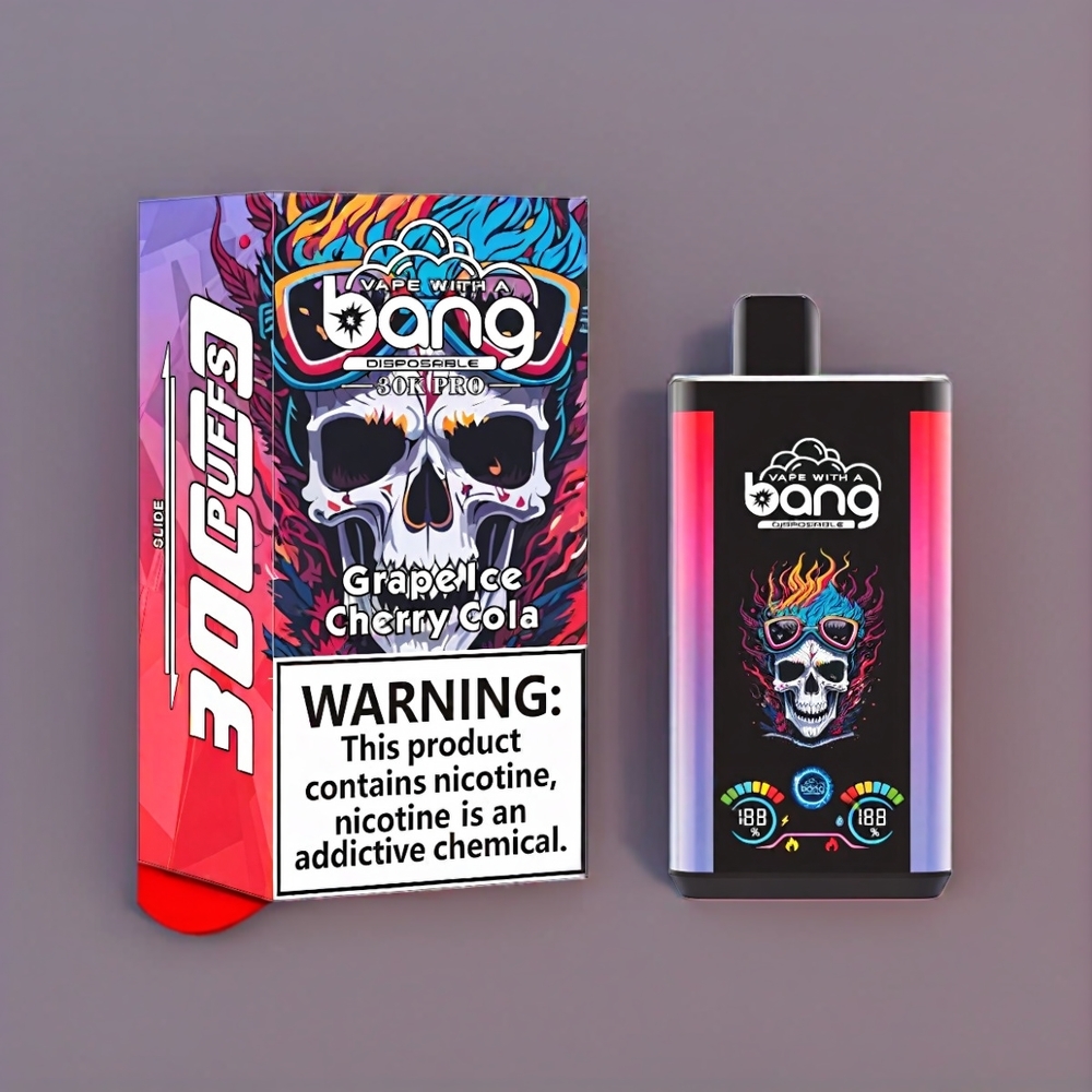 Bang 30K Pro 30000 Puff Italia ingrosso vape monouso Amore66 & Fragola Kiwi con 36ml, 550mAh, 0%-5% Nicotina, Sistema Doppio Gusto