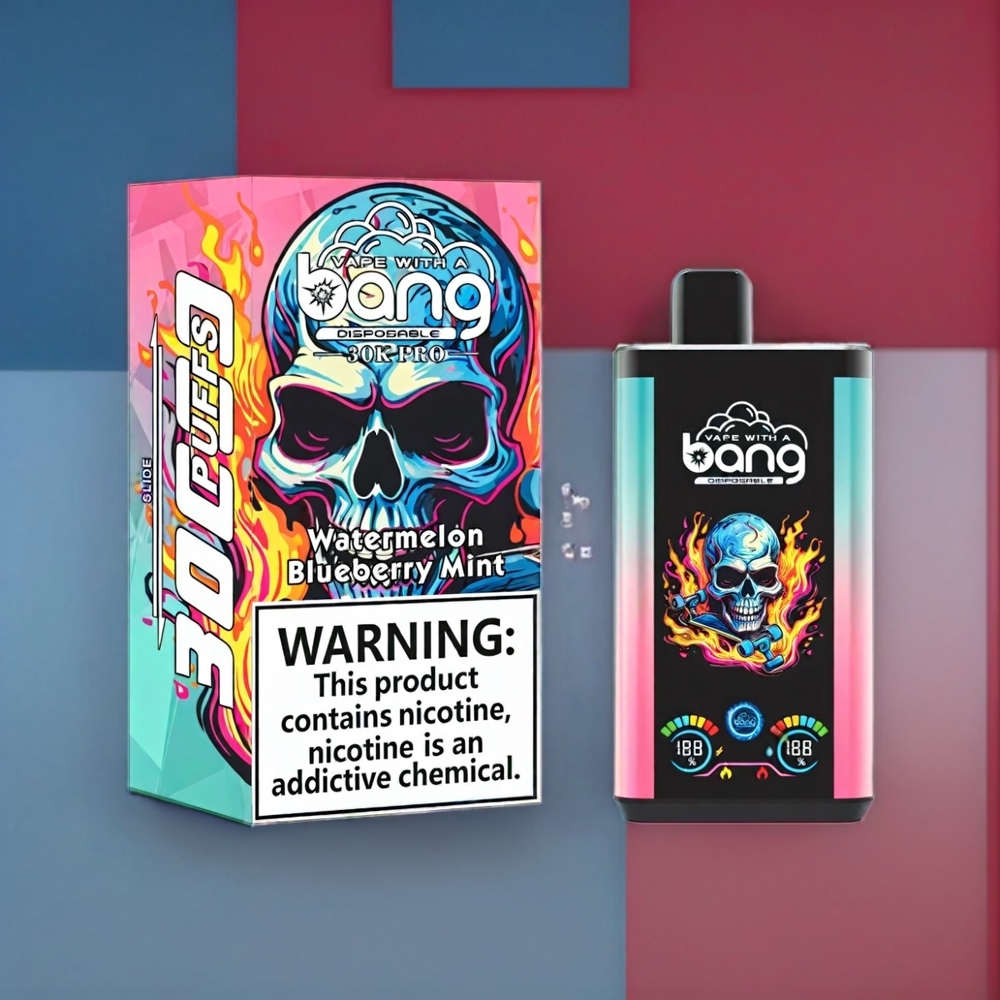 Bang 30K Pro 30000 Puff Italia ingrosso vape monouso Anguria & Mirtillo Menta