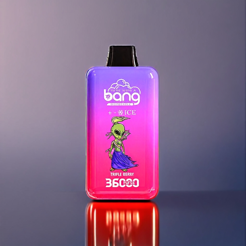 Bang 36000 Ice Level Dispositivo Monouso Italia Ingrosso - Tripla Bacca con 36000 Puff, 36ml, Batteria 850 mAh