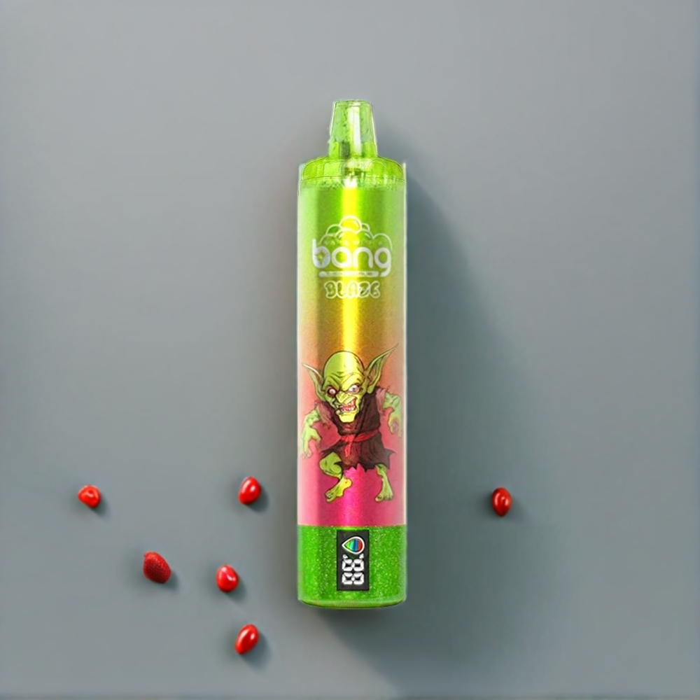 Bang Blaze Tornado 20000 Puff Italia Ingrosso vape monouso Fragola Kiwi con Ricarica Type-C e Flusso d'Aria Regolabile (0%,2%,3%,5% Nicotina)