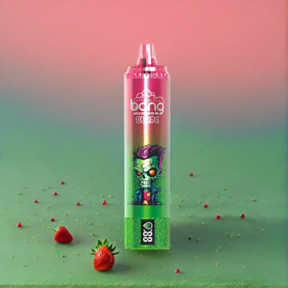 Bang Blaze Tornado 20000 Puff vape monouso Fragola Anguria - Italia Ingrosso con Porta Type-C, Flusso d'Aria Regolabile e Nicotina 0%,2%,3%,5%