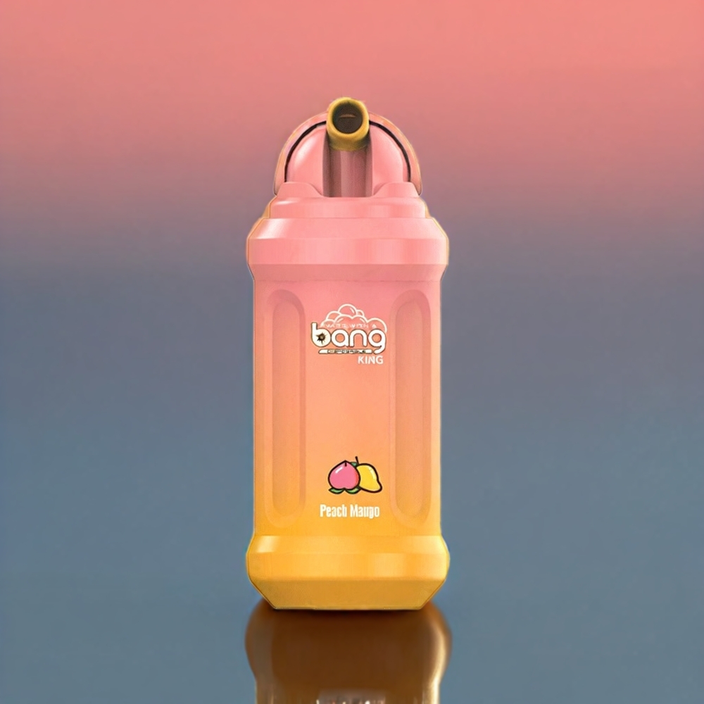 Bang King 12000 Puff Italia Ingrosso vape monouso Pesca Mango con 23ml di E-Liquido, Batteria 650 mAh e Bobina a maglie 1.2 Ohm