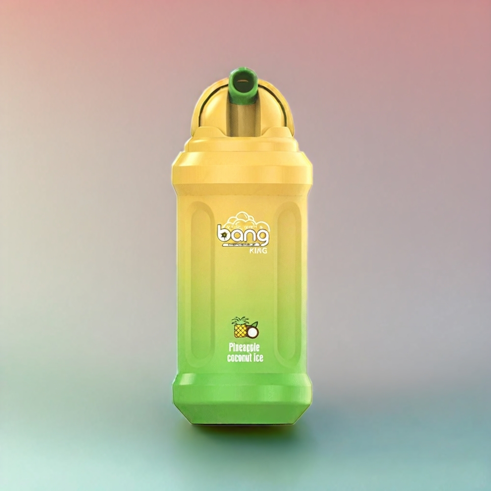 Bang King 12000 Puffs Italia Ingrosso vape monouso Ananas Cocco Ghiaccio con 23ml E-Liquid, 650 mAh Batteria, Bobina a maglie 1.2 Ohm