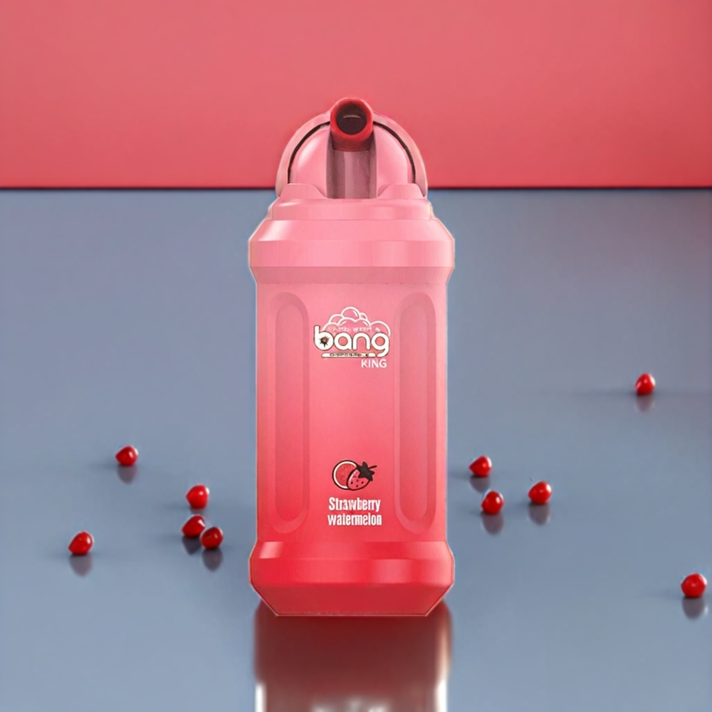 Bang King 12000 Puffs Italia Ingrosso vape monouso Fragola Anguria - 23ml, 650mAh, 0%-5% Nicotina, Bobina a maglie 1.2 Ohm