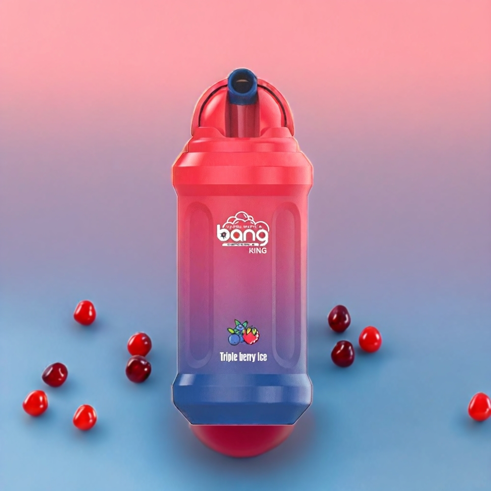 Bang King 12000 Puffs Italia Ingrosso vape monouso - Triple Berry Ice (23ml, 650 mAh, 1.2 Ohm Bobina a maglie)
