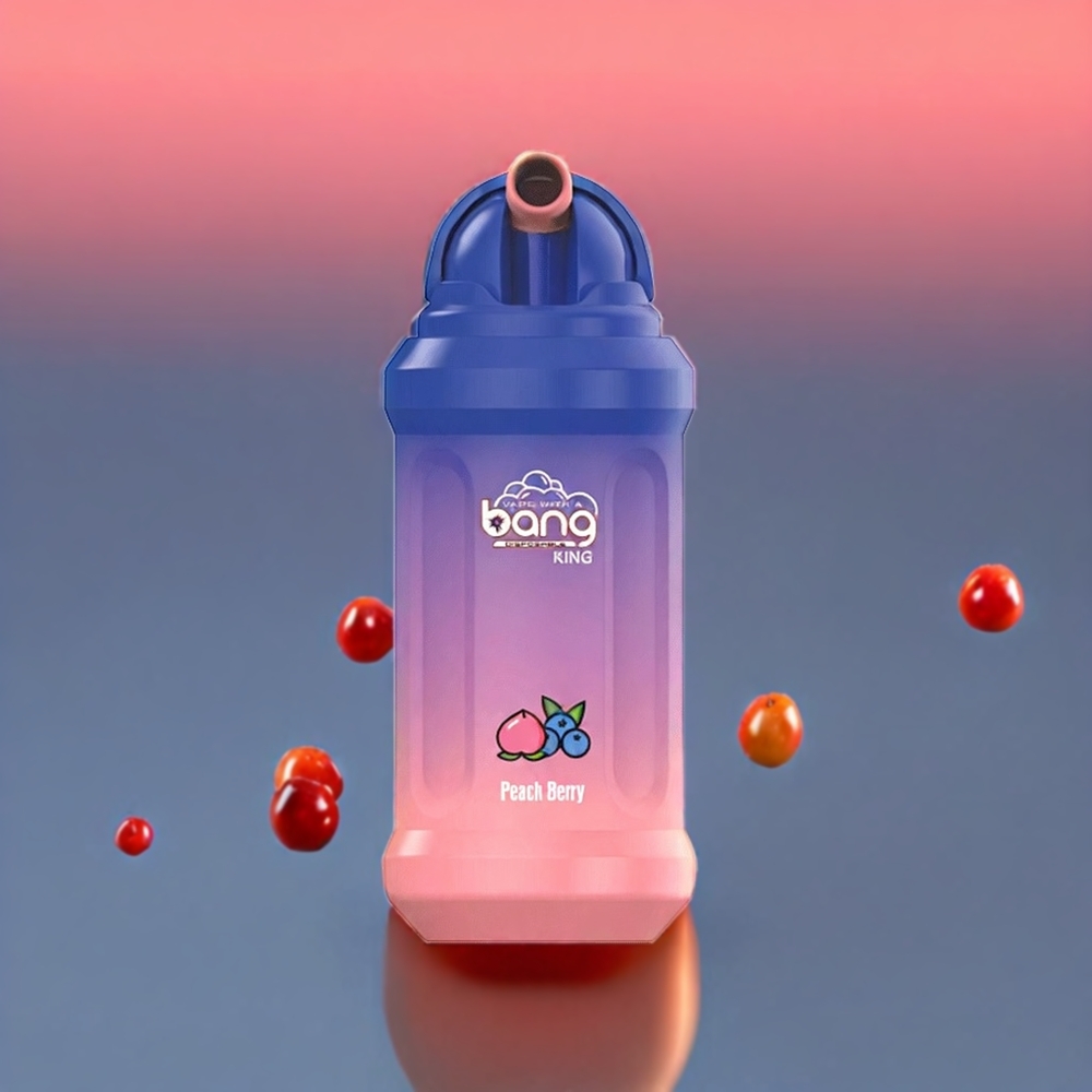 Bang King 12000 Puffs vape monouso Pesca e Frutti di Bosco - Italia Ingrosso - 23ml, 650 mAh, 1.2 Ohm Bobina a maglie
