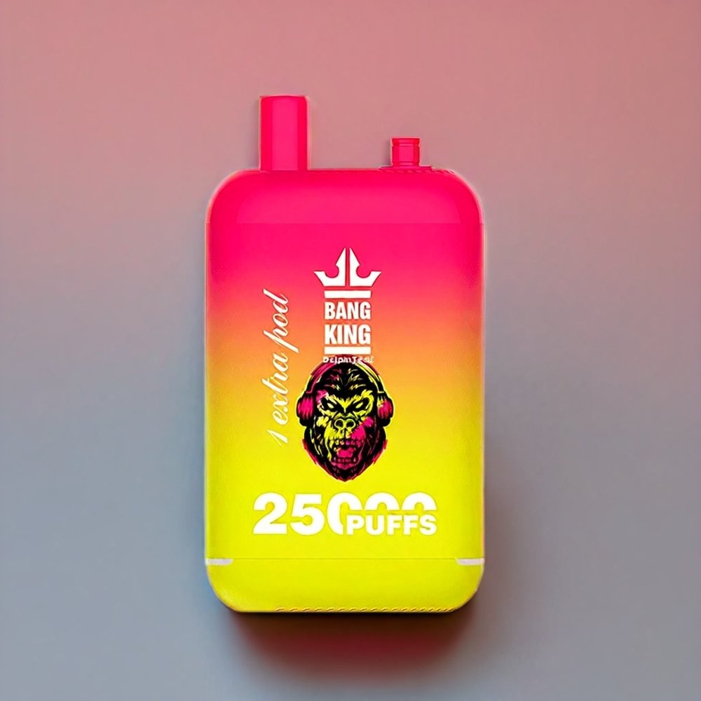 Bang King 25000 Puffs Italia Ingrosso vape monouso Fragola Banana - 46ml, 650mAh, Tipo-C, Dual Pod System