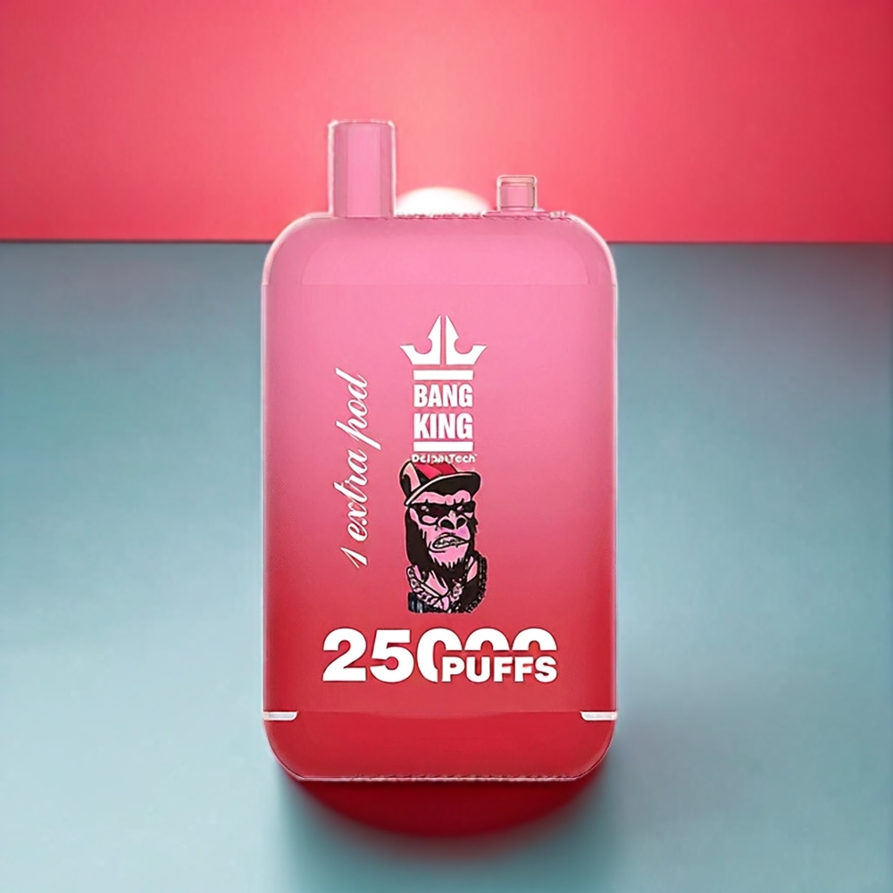 Bang King 25000 Puffs vape monouso Anguria Ghiaccio Italia Ingrosso - 46ml, 650 mAh, 0%-5% Nicotina, Doppio Pod 12500 Puffs
