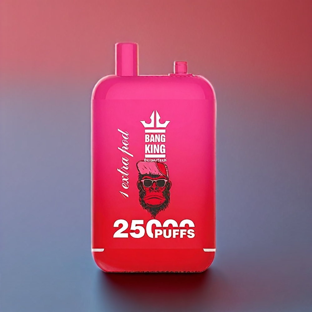 Bang King 25000 Puffs vape monouso Bomba di Ciliegia - Italia Ingrosso - 46ml, 650 mAh, Dual Pod