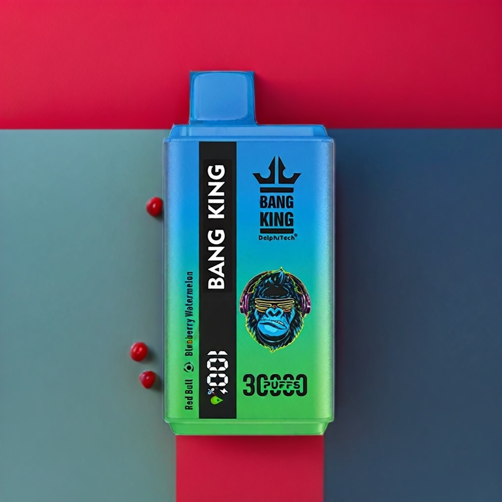 Bang King 30000 Puff Italia Ingrosso vape monouso Red Bull Mirtillo Anguria con 36ml di E-Liquid e 550mAh Batteria
