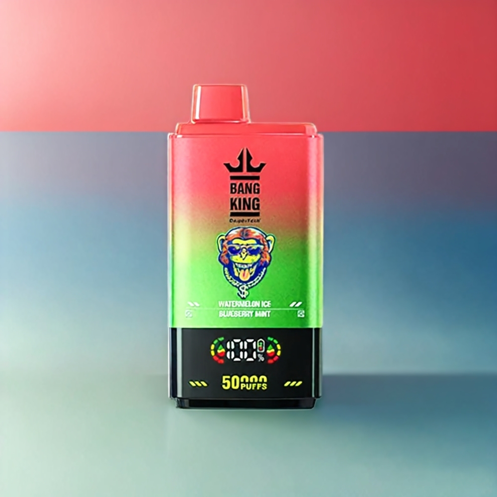 Bang King 50000 vape monouso Anguria Ghiaccio Mirtillo Menta - Italia Ingrosso - 50ml/850mAh/Type-C