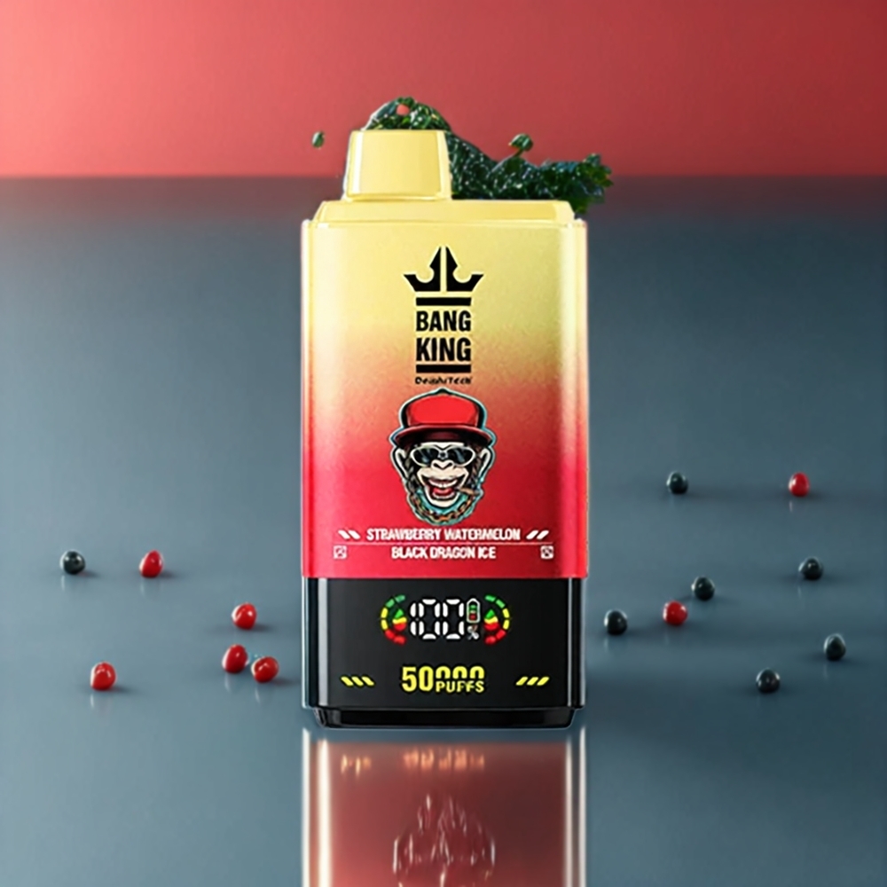 Bang King 50000 vape monouso Italia Ingrosso Fragola Anguria Drago Nero Ghiaccio con 50ml e 850mAh