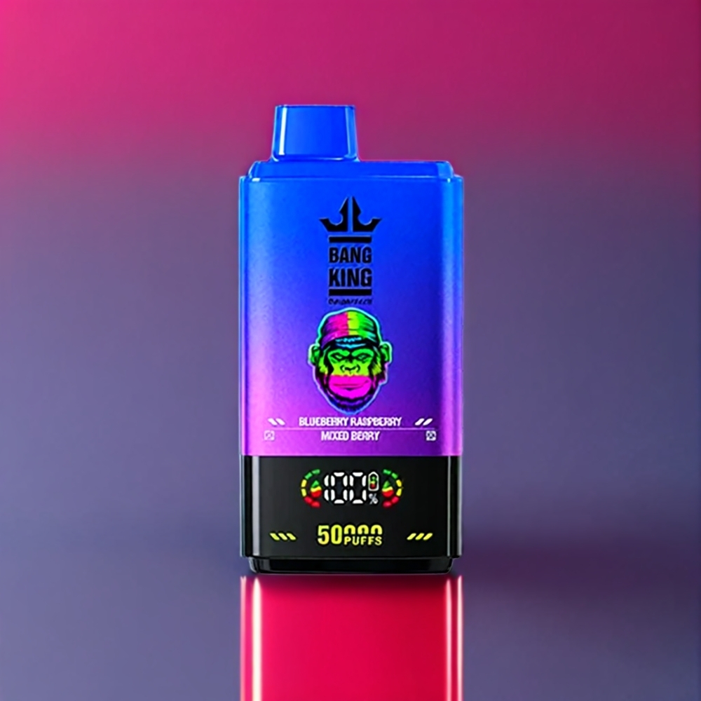 Bang King 50000 vape monouso Misto di Bacche (Mirtillo e Lampone) - 50ml, 850mAh, Italia Ingrosso