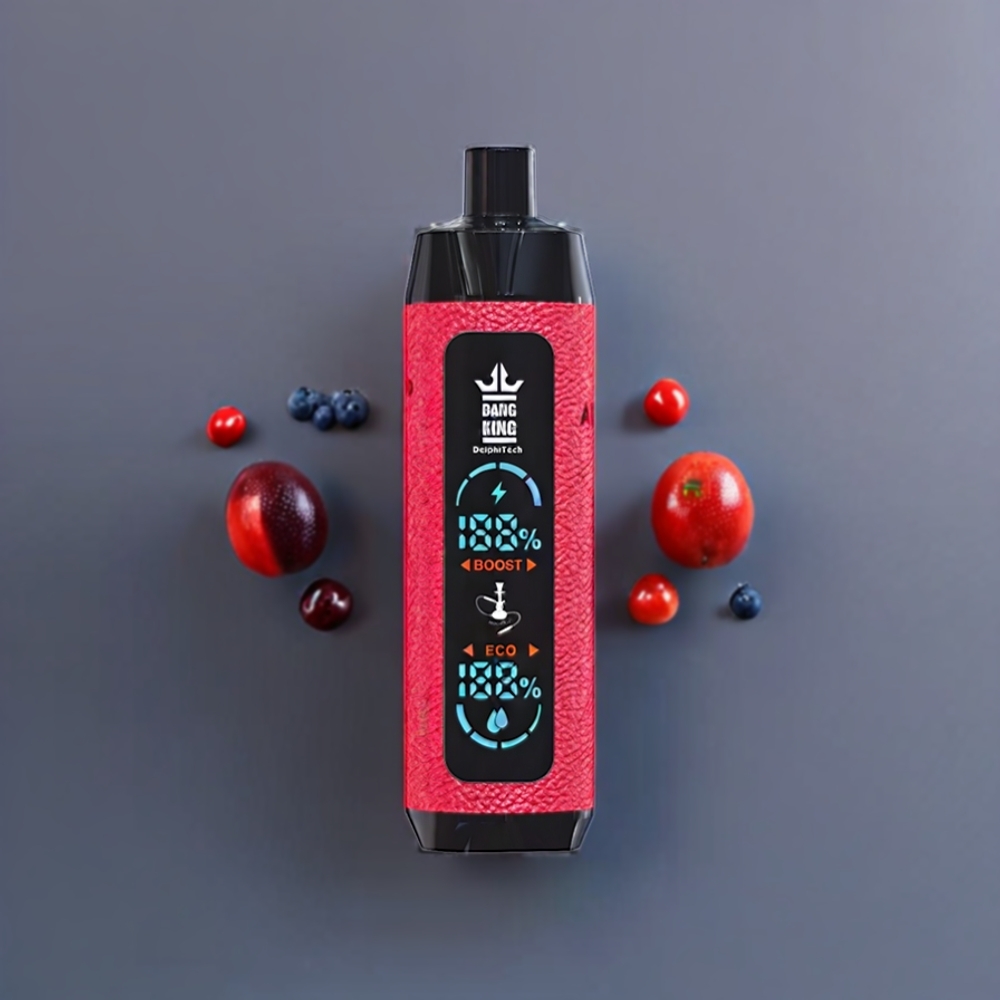 Bang King Shisha 25000 Puffs vape monouso Bad Blood Italia Ingrosso - 30ml, 650 mAh, Bobina a maglie 0.6 Ohm, Ricarica Type-C