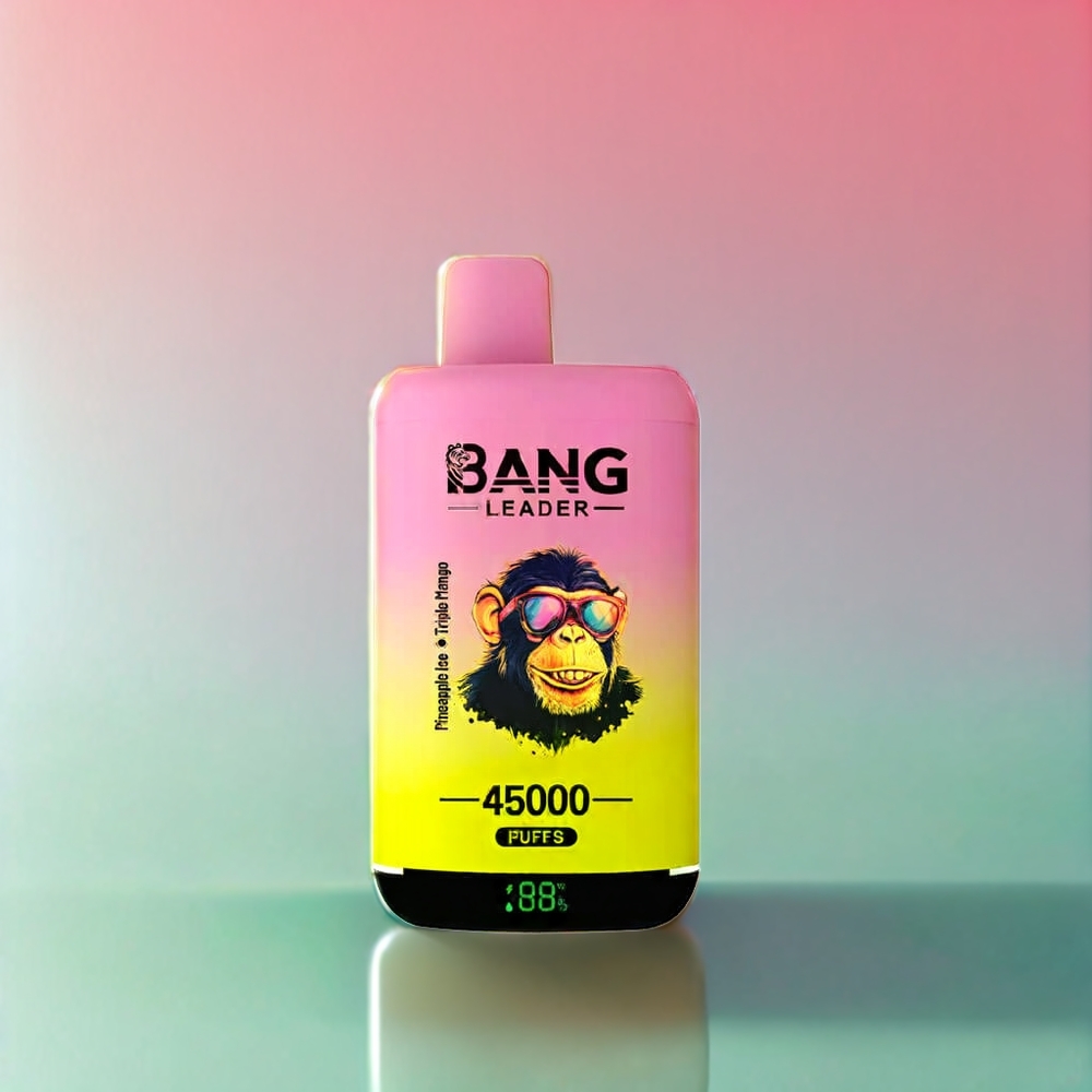 Bang Leader 45000 Puff Italia Ingrosso vape monouso Ananas Ghiaccio & Triplo Mango