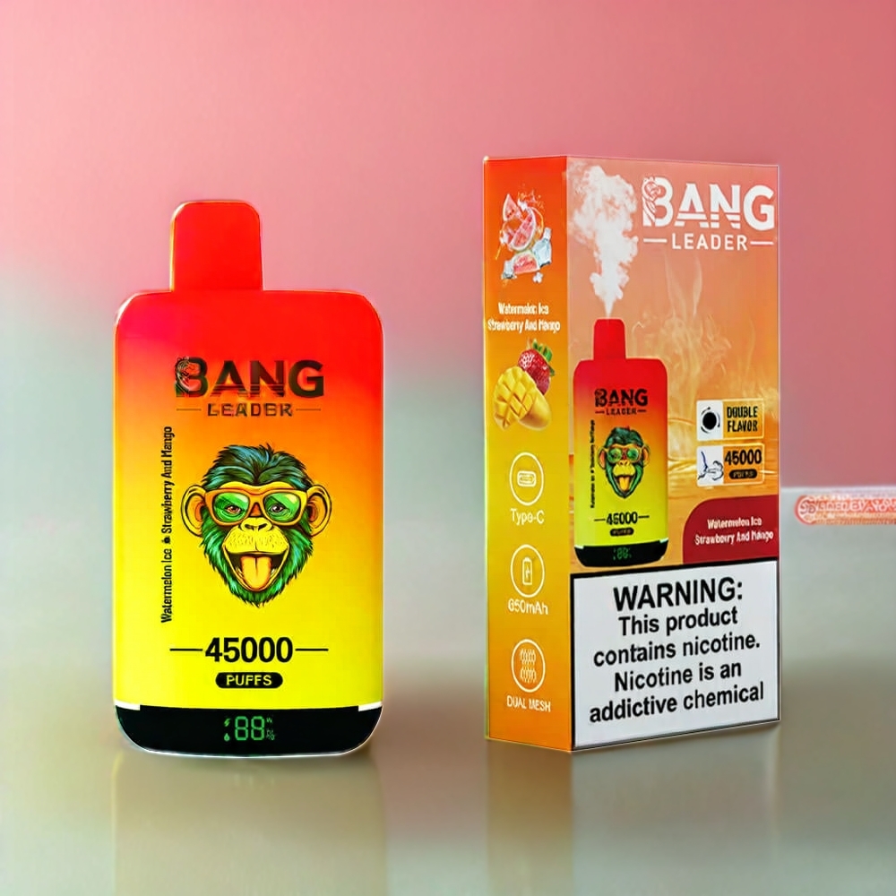Bang Leader 45000 Puff Italia Ingrosso vape monouso Anguria Ghiaccio Fragola Mango